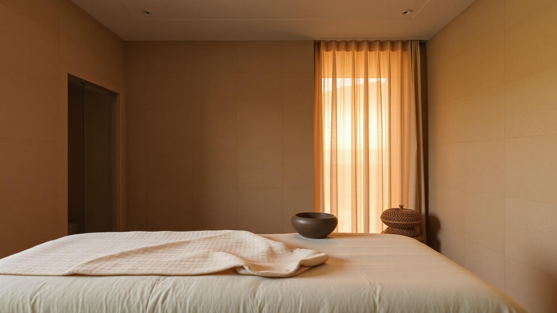 Rustige behandelkamer bij The Ground Skin Studio